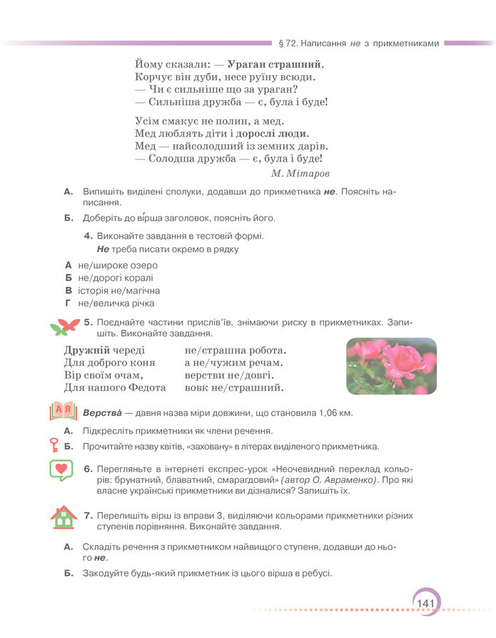 Підручник Українська мова 6 клас Авраменко (2023)