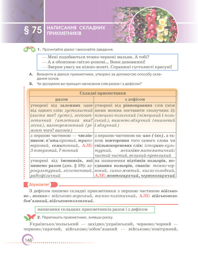 Підручник Українська мова 6 клас Авраменко (2023)