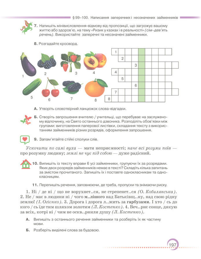 Підручник Українська мова 6 клас Авраменко (2023)