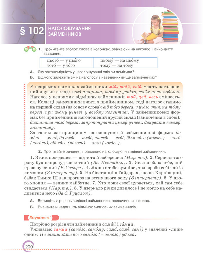 Підручник Українська мова 6 клас Авраменко (2023)