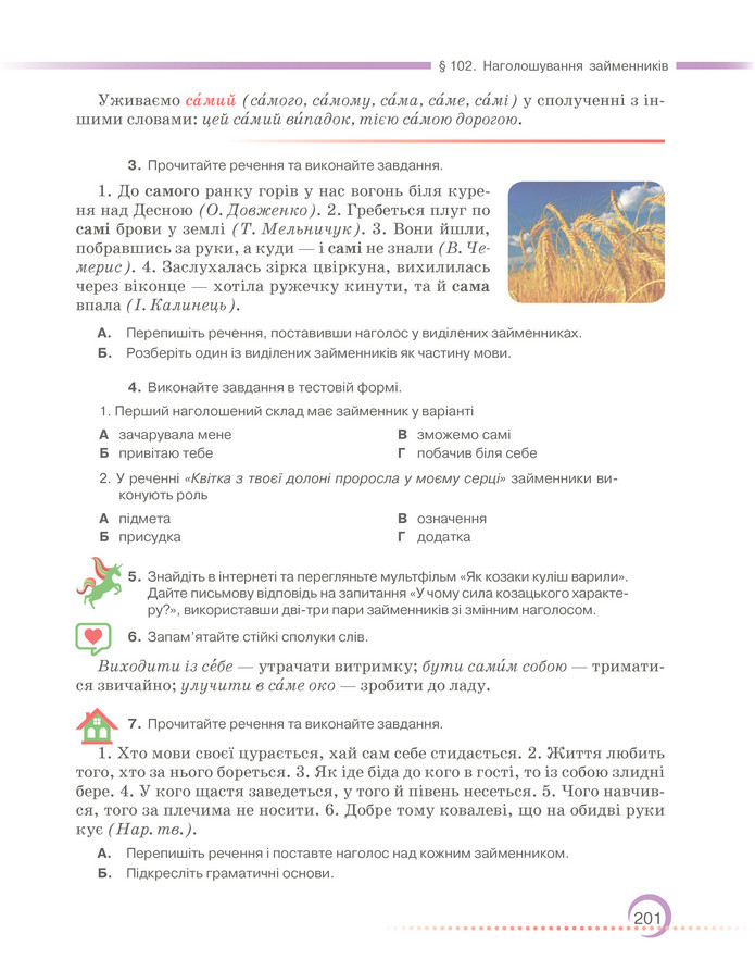 Підручник Українська мова 6 клас Авраменко (2023)