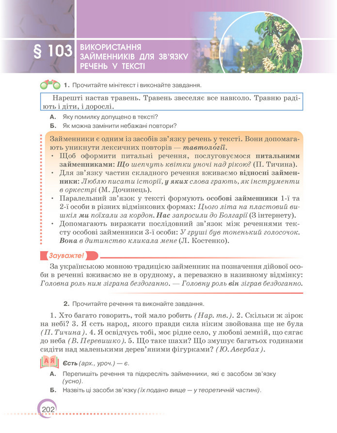 Підручник Українська мова 6 клас Авраменко (2023)