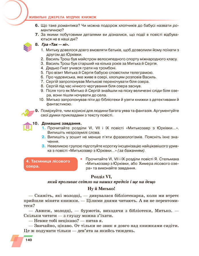 Підручник Українська література 6 клас Авраменко (2023)