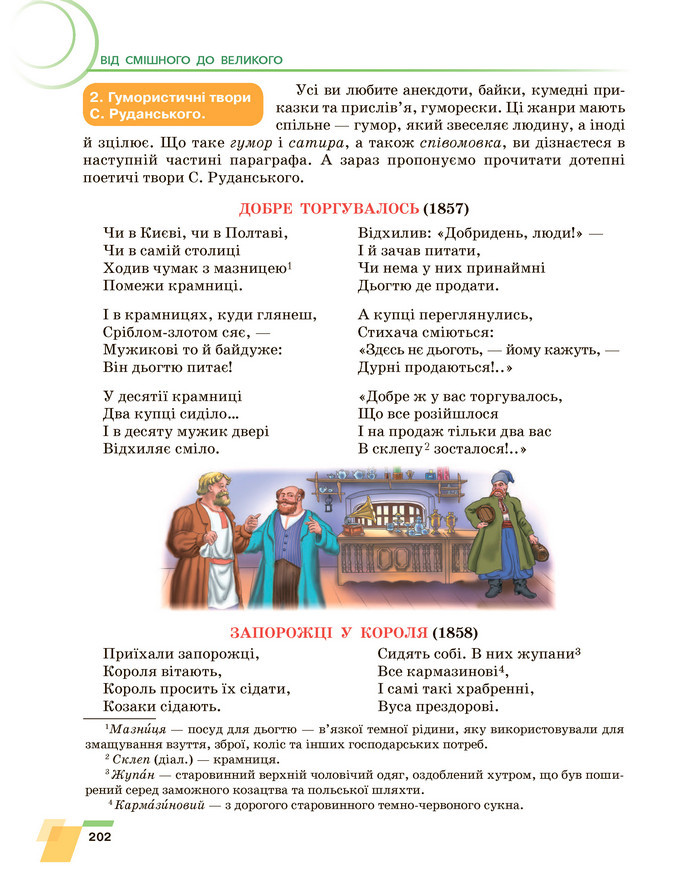 Підручник Українська література 6 клас Авраменко (2023)