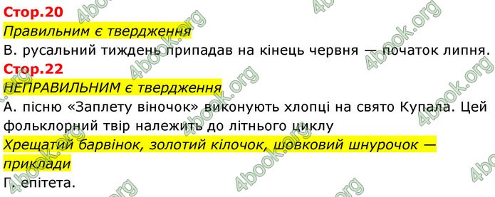 ГДЗ Українська література 6 клас Авраменко (2023)