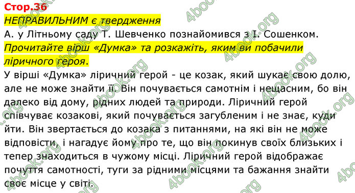 ГДЗ Українська література 6 клас Авраменко (2023)