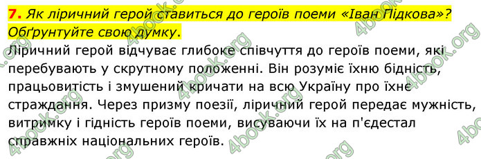 ГДЗ Українська література 6 клас Авраменко (2023)