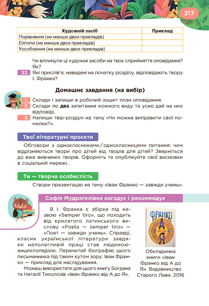 Підручник Українська література 6 клас Коваленко (2023)