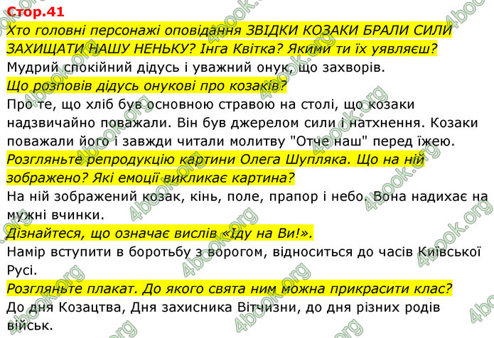 ГДЗ Українська мова 4 клас Савчук