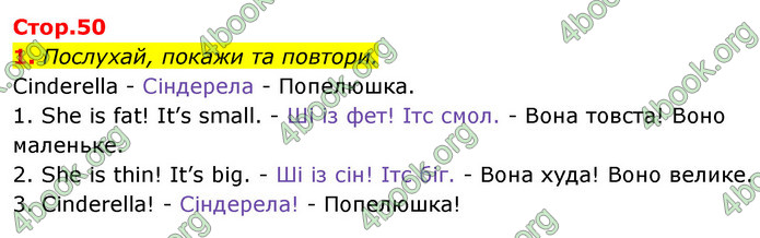 ГДЗ Англійська мова 1 клас Мітчелл