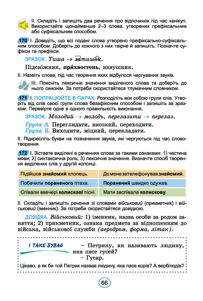 Підручник Українська мова 6 клас Заболотний (2023)