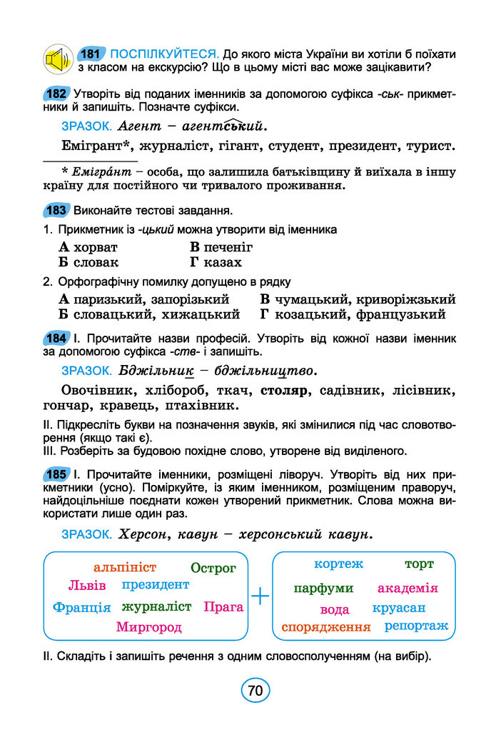 Підручник Українська мова 6 клас Заболотний (2023)