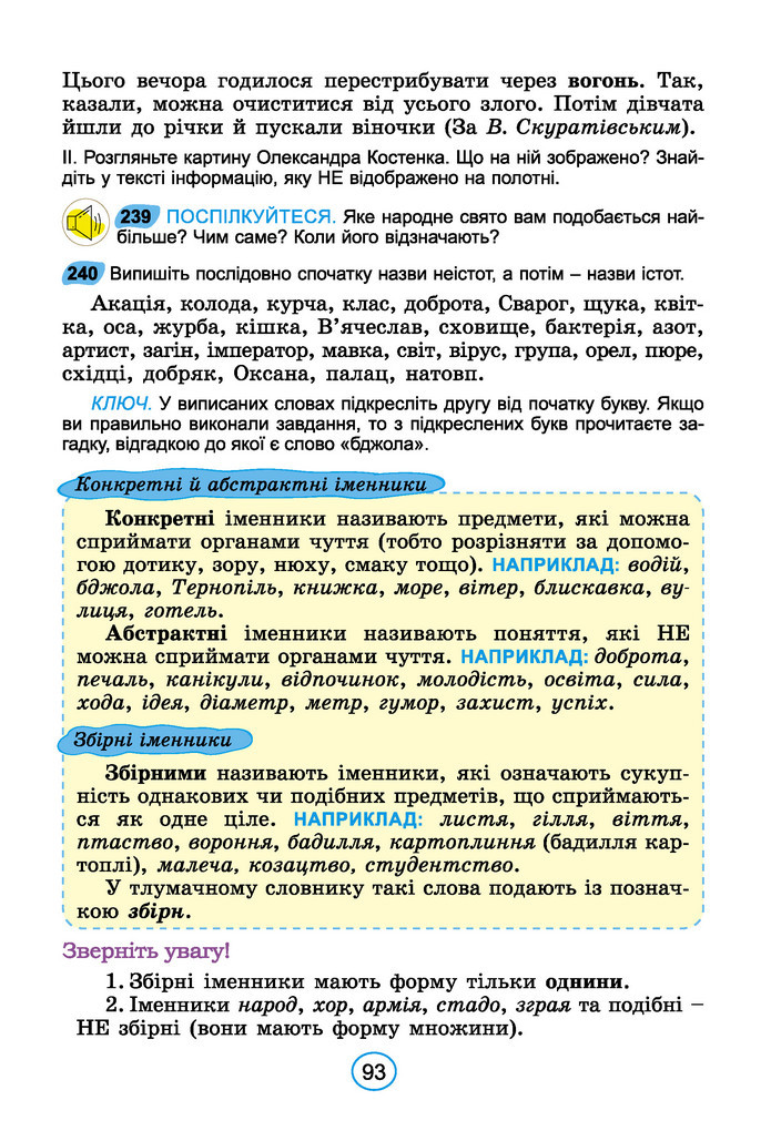 Підручник Українська мова 6 клас Заболотний (2023)