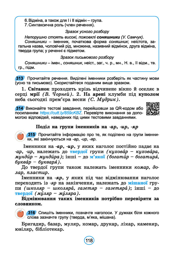 Підручник Українська мова 6 клас Заболотний (2023)