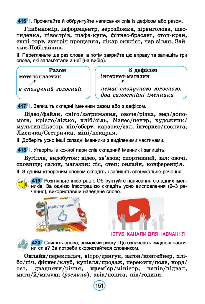 Підручник Українська мова 6 клас Заболотний (2023)