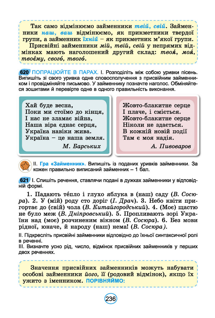 Підручник Українська мова 6 клас Заболотний (2023)