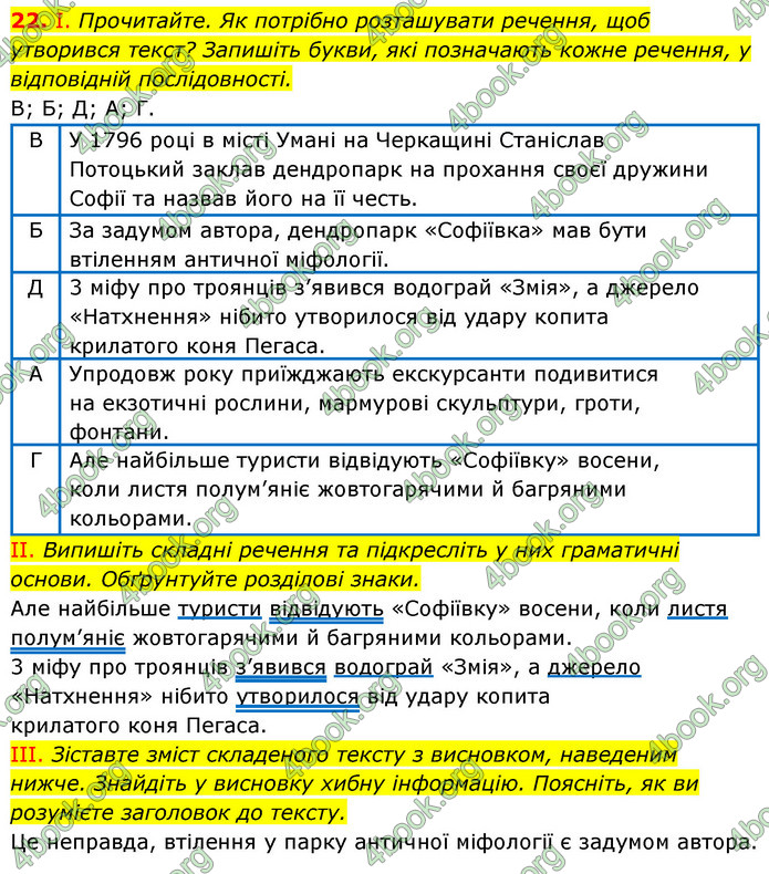 ГДЗ Українська мова 6 клас Заболотний (2023)