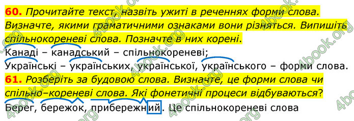 ГДЗ Українська мова 6 клас Голуб