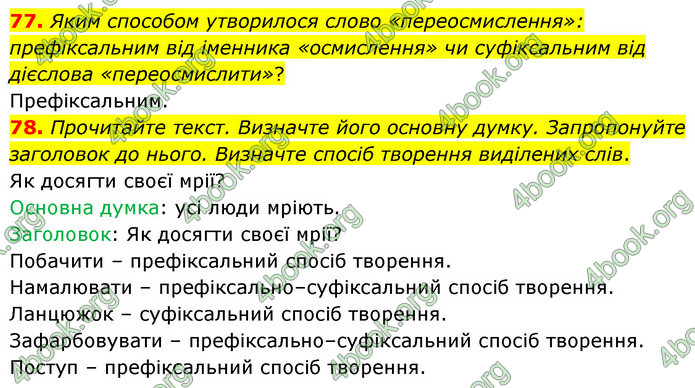 ГДЗ Українська мова 6 клас Голуб