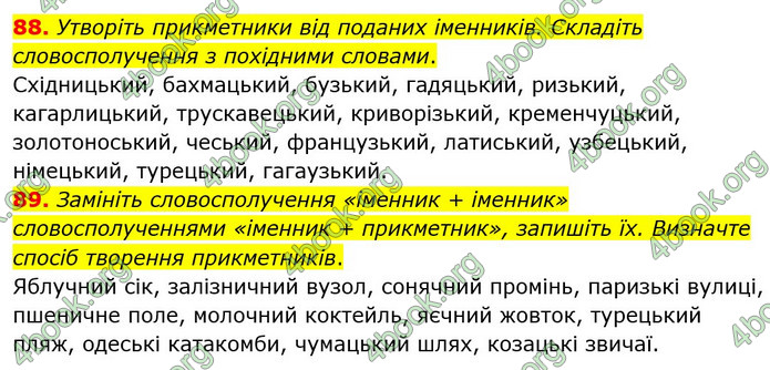 ГДЗ Українська мова 6 клас Голуб