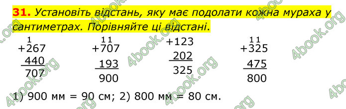 ГДЗ Математика 4 клас Бевз (1 частина)
