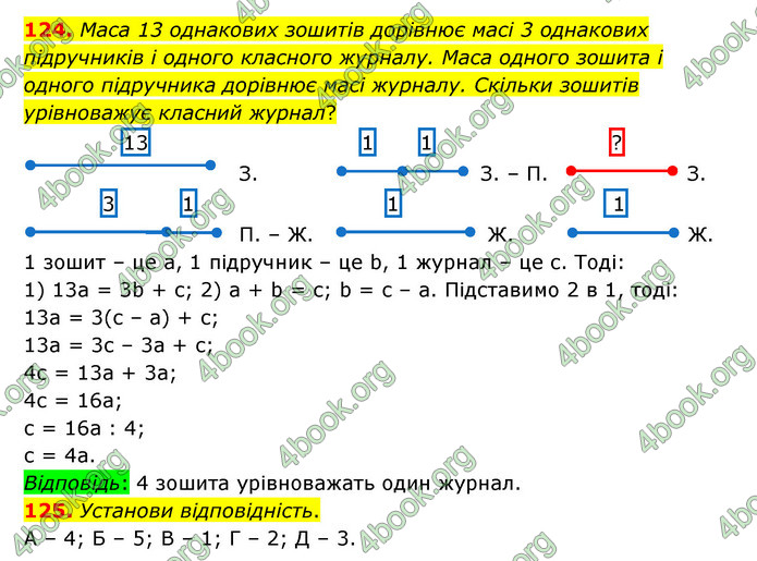 ГДЗ Математика 4 клас Бевз (1 частина)