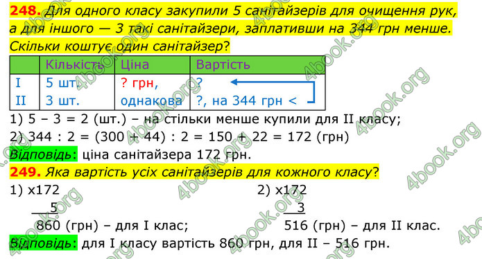 ГДЗ Математика 4 клас Бевз (1 частина)