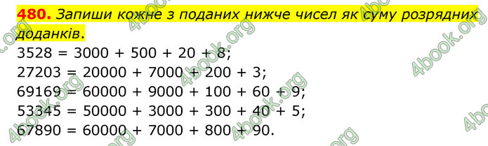 ГДЗ Математика 4 клас Бевз (1 частина)