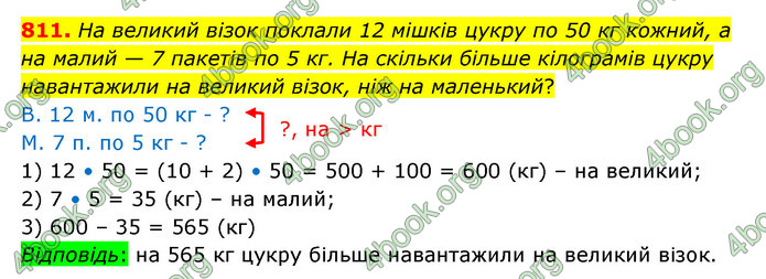 ГДЗ Математика 4 клас Бевз (1 частина)