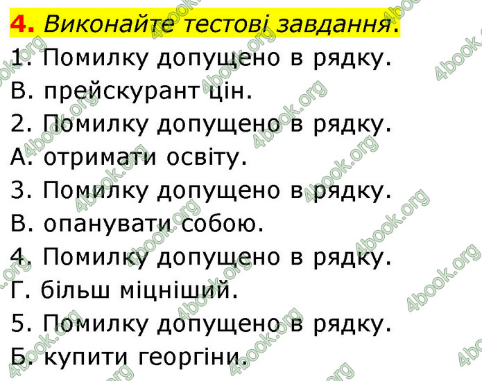 ГДЗ Українська мова 8 клас Авраменко 2021 (Погл.)