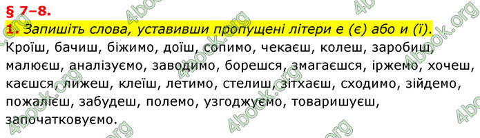 ГДЗ Українська мова 8 клас Авраменко 2021 (Погл.)