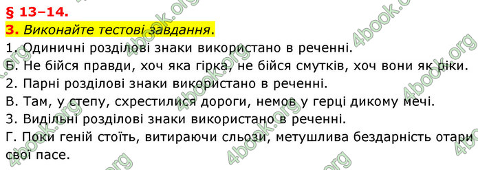 ГДЗ Українська мова 8 клас Авраменко 2021 (Погл.)