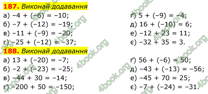 ГДЗ Математика 6 клас Бевз (1 та 2 частина)