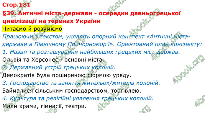 ГДЗ Історія України 6 клас Щупак (2023)