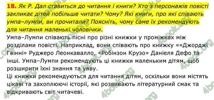 ГДЗ Зарубіжна література 5 клас Ковбасенко 2022