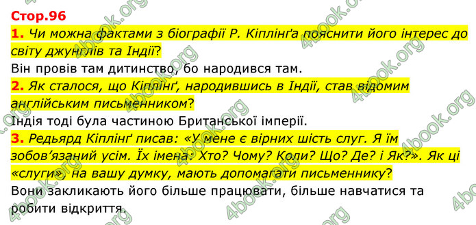 ГДЗ Зарубіжна література 5 клас Ковбасенко 2022