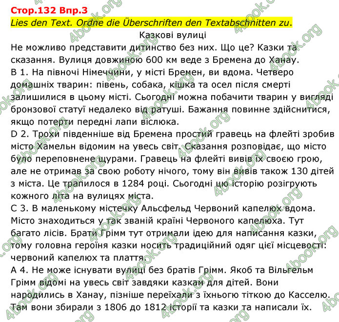 Відповіді Німецька мова 8 клас Сотникова 2016. ГДЗ