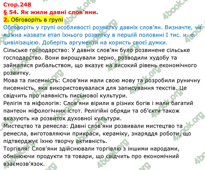 ГДЗ Історія України 6 клас Щупак (2023)