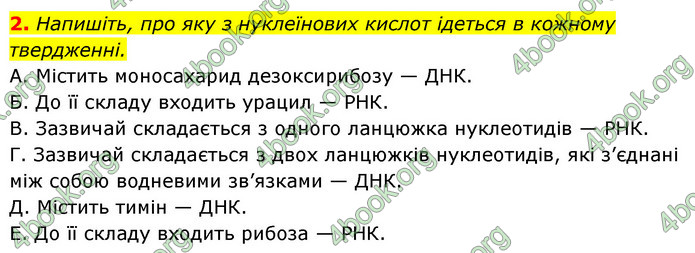 Відповіді Зошит Біологія 9 клас Задорожний 2020. ГДЗ