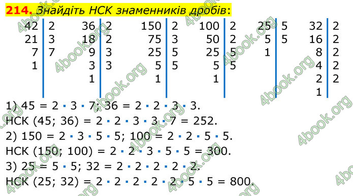 ГДЗ Математика 6 клас Кравчук