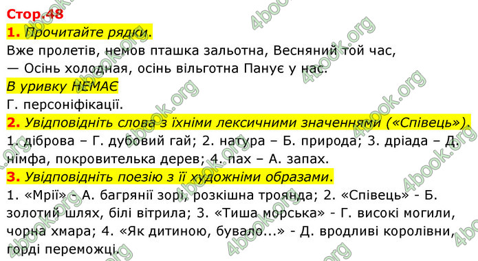 ГДЗ Українська література 6 клас Авраменко (2023)