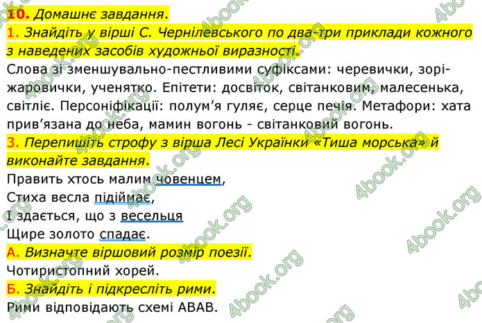 ГДЗ Українська література 6 клас Авраменко (2023)