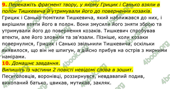 ГДЗ Українська література 6 клас Авраменко (2023)