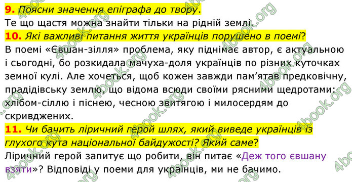 ГДЗ Українська література 6 клас Коваленко (2023)