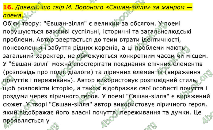 ГДЗ Українська література 6 клас Коваленко (2023)