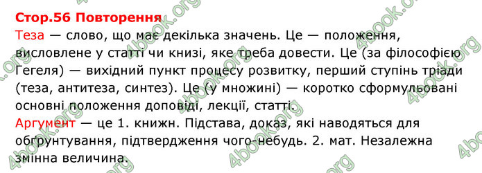 Відповіді Українська мова 9 клас Авраменко. ГДЗ