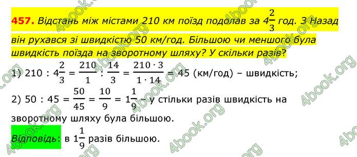 ГДЗ Математика 6 клас Істер 1, 2 частина (2023)