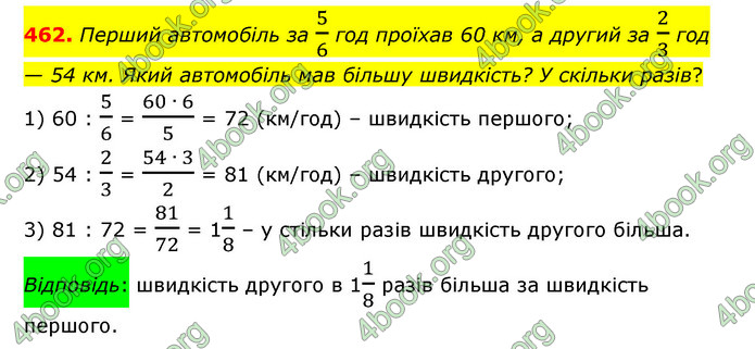 ГДЗ Математика 6 клас Істер 1, 2 частина (2023)