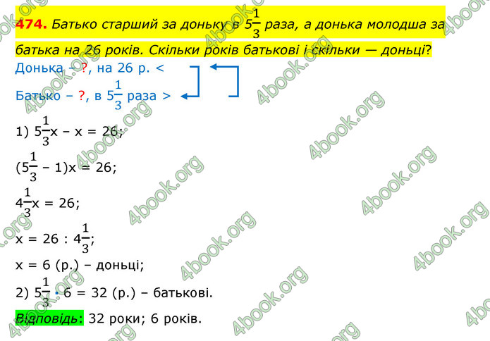 ГДЗ Математика 6 клас Істер 1, 2 частина (2023)