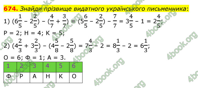 ГДЗ Математика 6 клас Істер 1, 2 частина (2023)